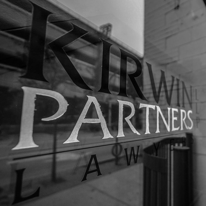 Kirwin Partners Outdoors Sign